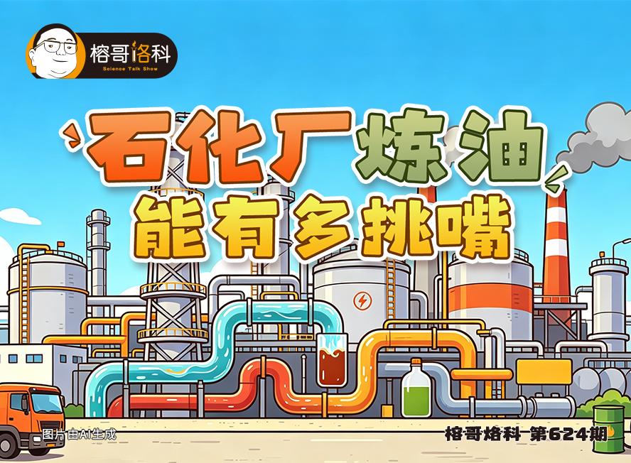 【榕哥烙科】第624期:石化厂炼油能有多挑嘴